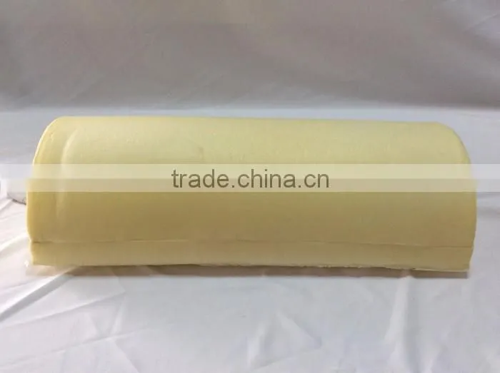 Half clyinder memory foam telephone pillow