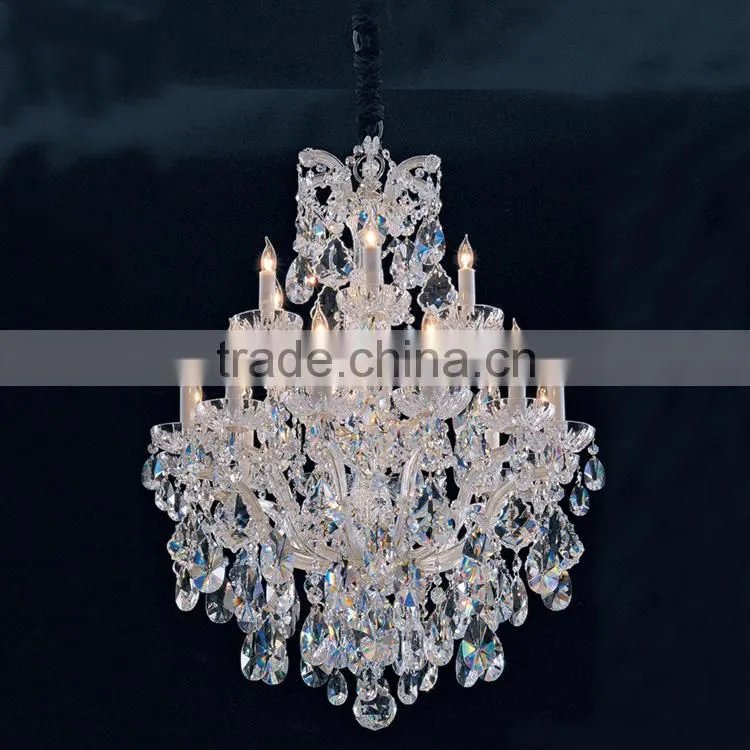Crystal Glass Pendant Lamp Wedding Centerpiece Decoration Chandelier in China 81043