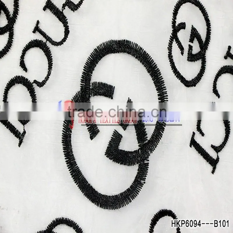 New Fashion Trend Online Wholesale Embroidery Organza Fabric Geometric Fabric Chairs Home Design Ideas