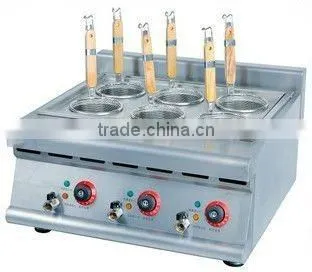 Six Head Gas Pasta Cooker