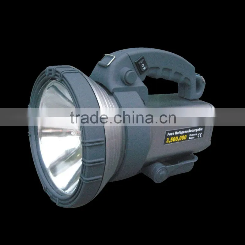 100% factory selling super spot light 10 mil cp with rechargeable