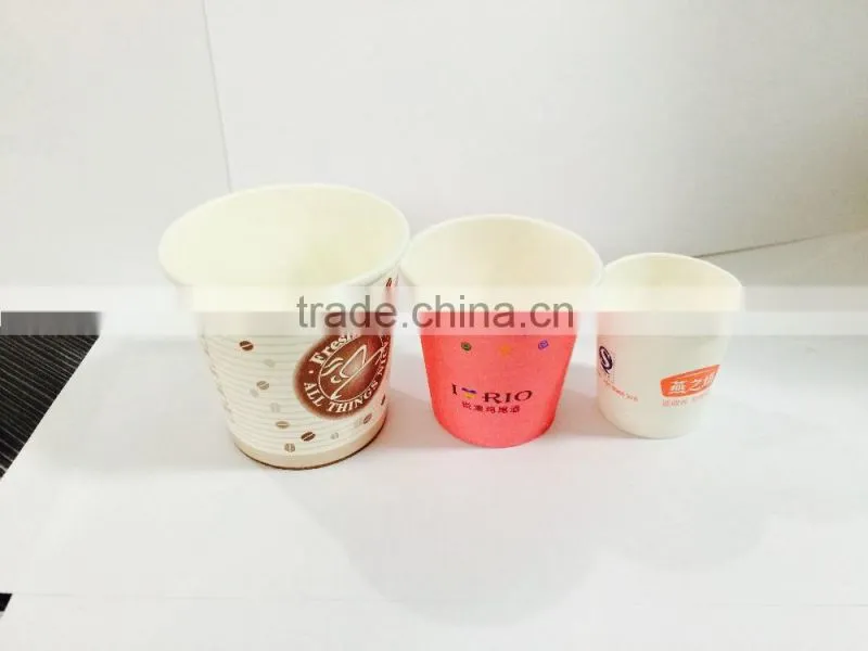 different size tasting paper cup to promote beverage in market