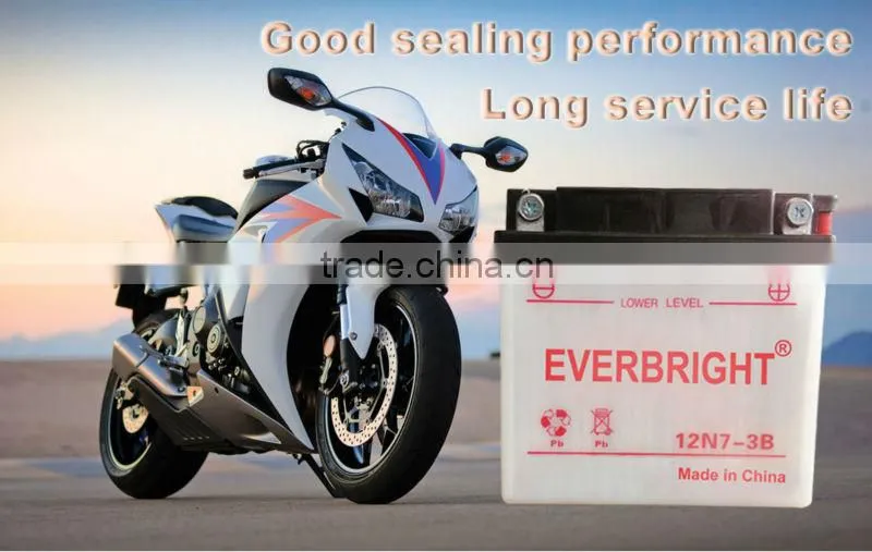 STANDARD MOTORCYCLE BATTERY 12N7-3B(12V 7AH)