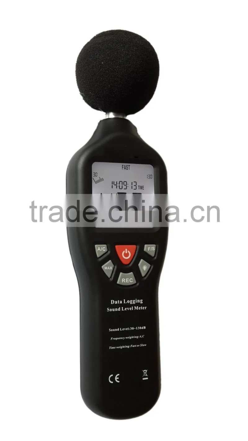 USB data recording sound level meter test and control 30~130dB