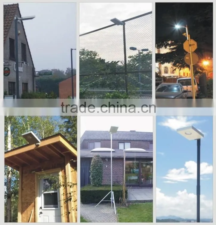 IP65 integrated All in one 30w led street light
