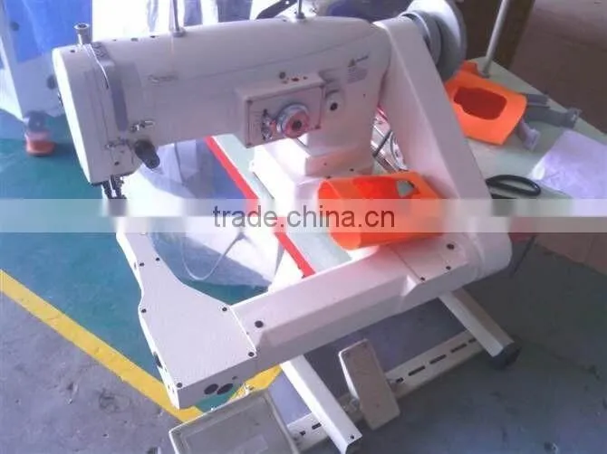 High speed auto oiler bending arm 2 point zigzag sewing machine