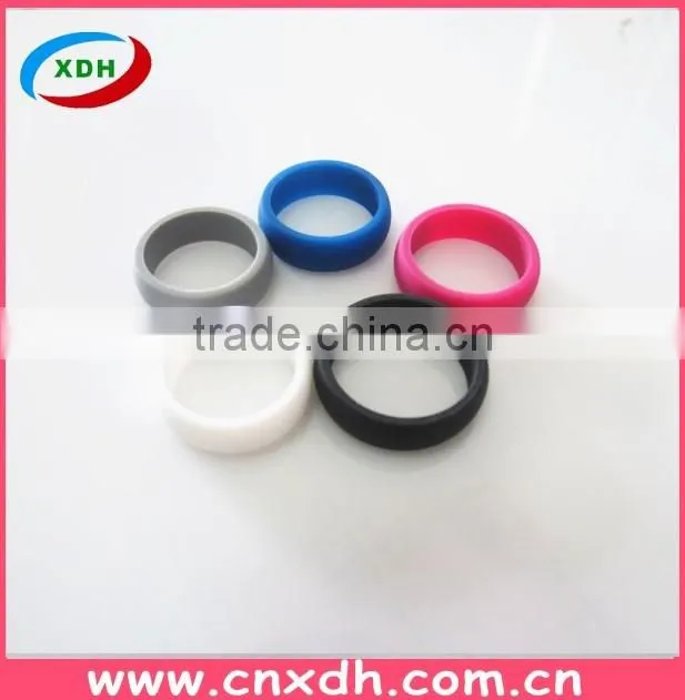 New Style Black Silicone Finger Ring