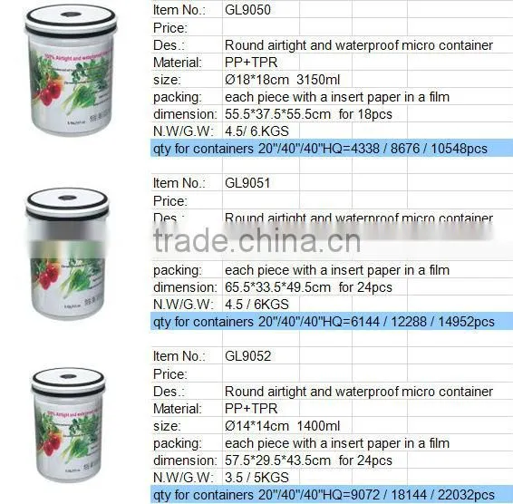 850ml silicone insulated food storage canister GL9053