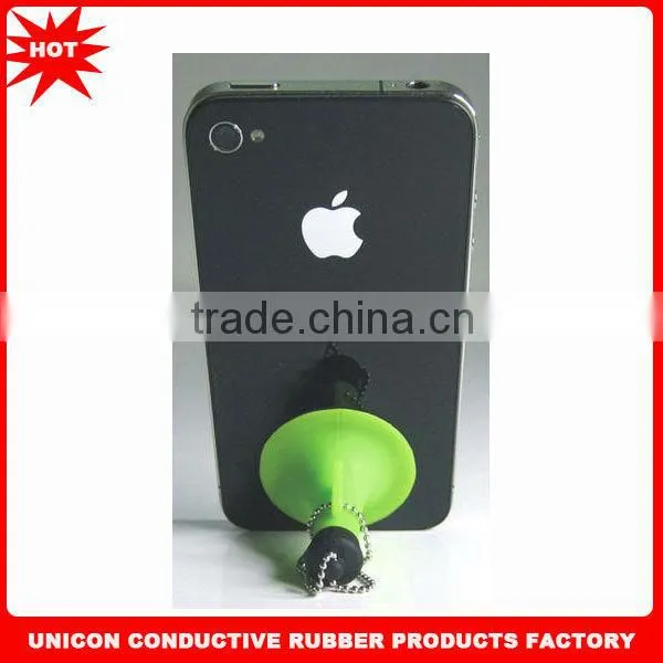 wholesale horn silicone phone sucker stand