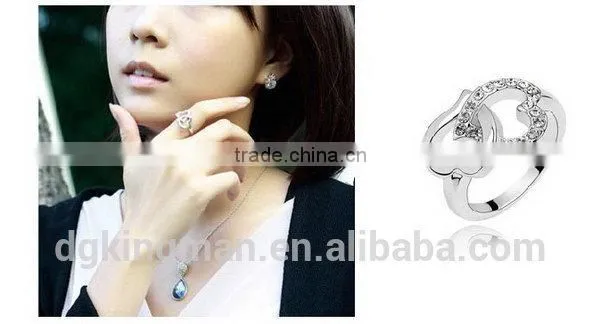 Kingman high-end design irish wedding ring