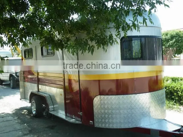 3 horse angle load luxury float ,australia standard