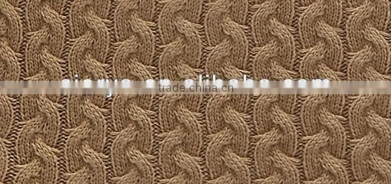 lady's cable knitting sweater