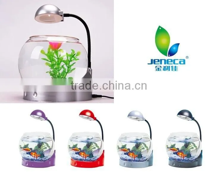 best selling products mini Round bowl Fish Tank for home decor