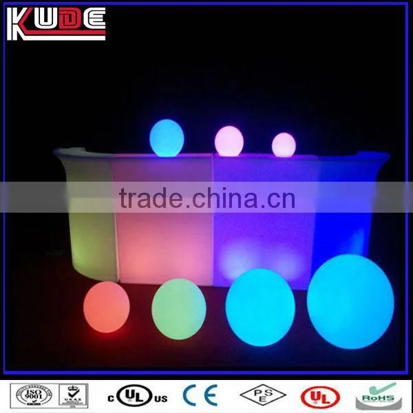 2013 LED illuminated High waterproof swimming pool balls