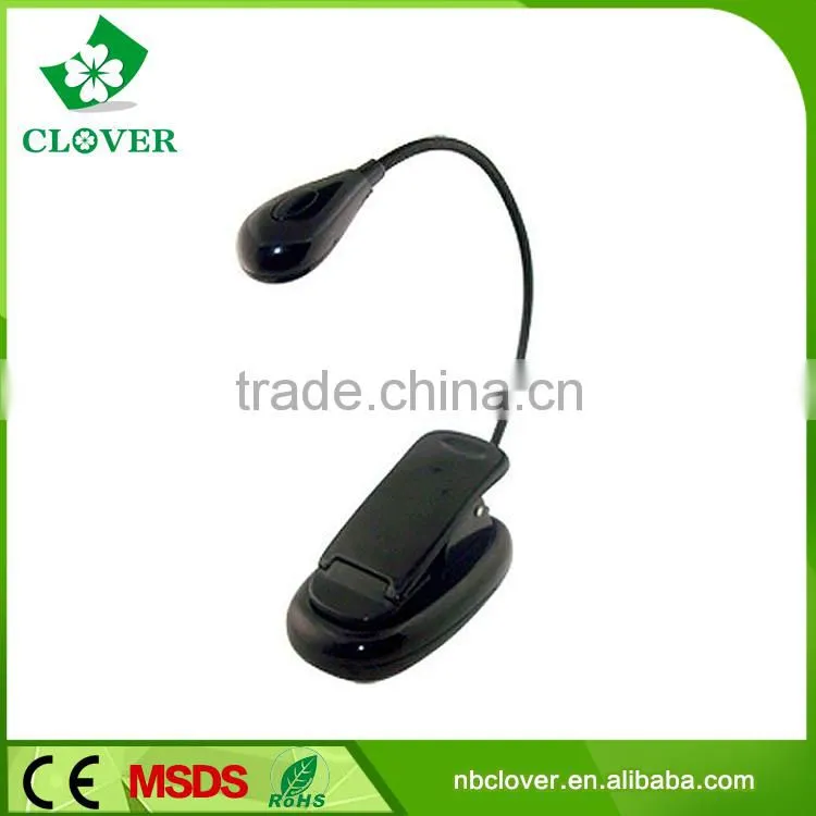 ABS material 3pcs AAA battery lamp for computer table