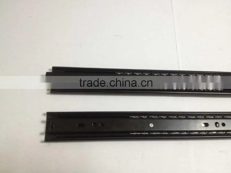 ZY:37MM(1.2*1.0*1.2) 3-Fold Ball Bearing Drawer Slide