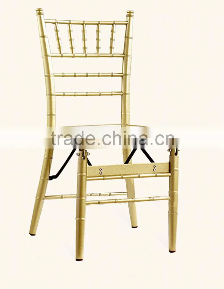 hotel Resin Chiavari Chair aluminum folding