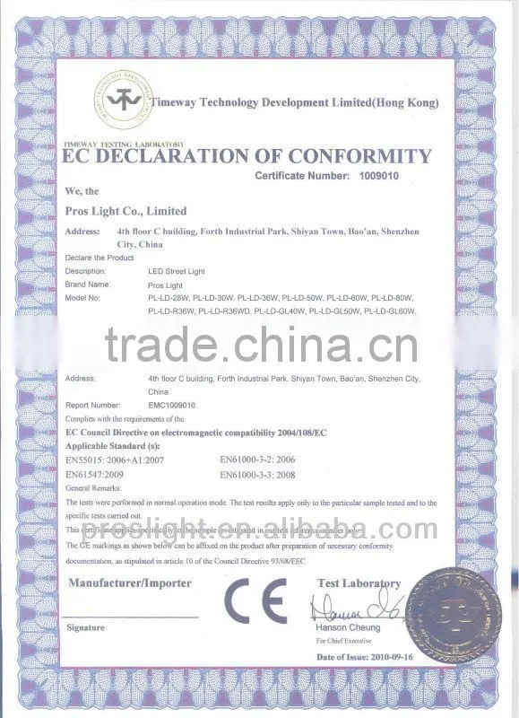 3 year warranty IP65 explosion-proof led lamp