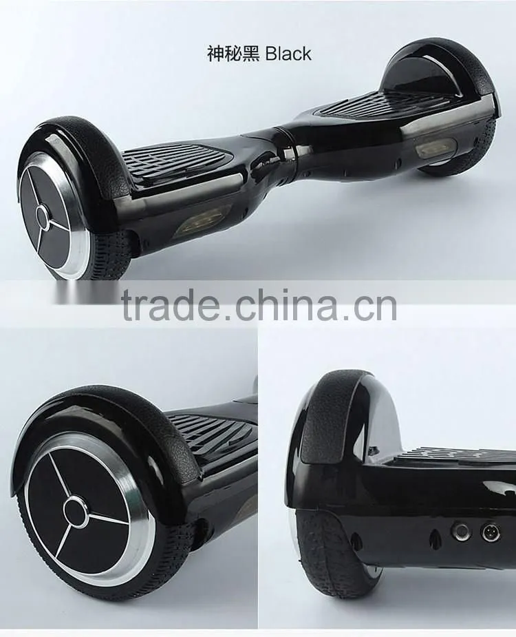 Standard Shenzhen 6.5 inch 350W two wheel smart electric self balancing scooter