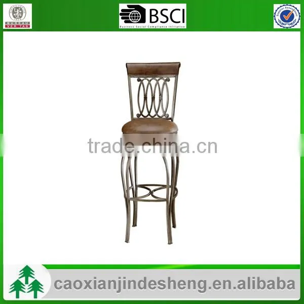 Wholesale iron steel banquet chair furniture famous design indoor wrought iron chairs for sale