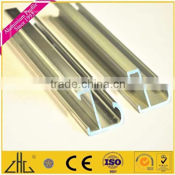 ZHL zhonglian aluminum profile for acrylic kitchen cabinet door and aluminum profiles for glass