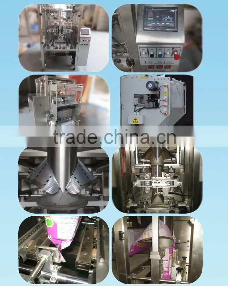 TOPY-VP800 high qualtiy automatic vffs bag rice packaging machine