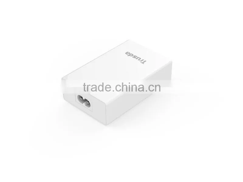 Anti-Fire Rapid Charge Safe Portable 5 ports USB extension socket Wall charger with 5V 12A Max 60W