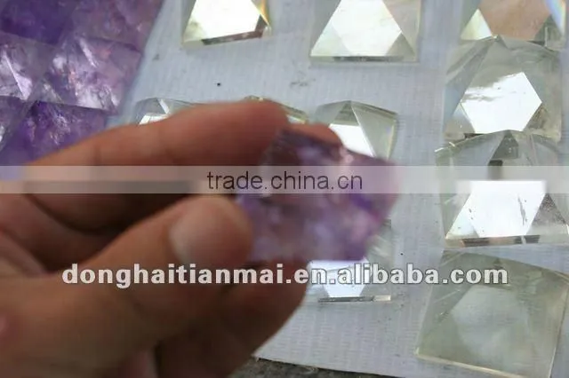 Natural Colorful QUARTZ Crystal HEALING Pyramid For Decoration, Gift