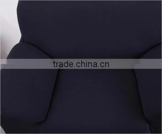 wholesale quality four season elastc fabric protective sofa cover navy blue006
