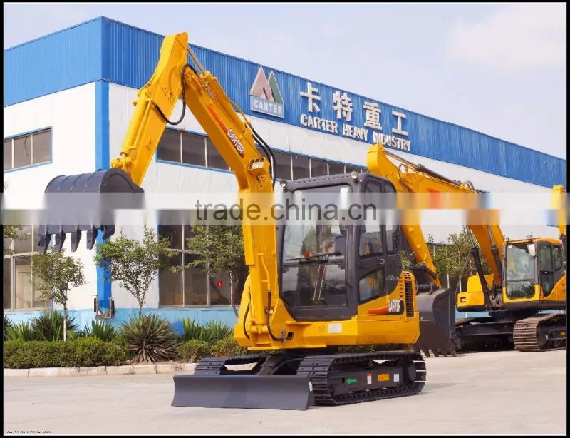 CE Mark , China Cheap 4.5 Ton Mini Grab Bucket Hydraulic Excavator, ISO Certificate, CT45-7B
