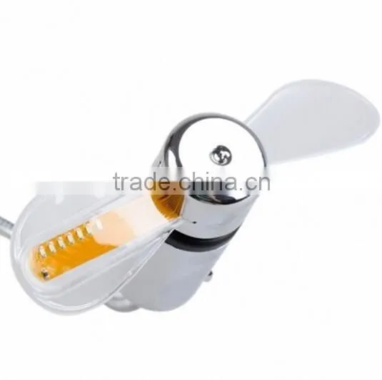 USB LED Clock Fan / Fan Clock with LED Light / led message usb fan
