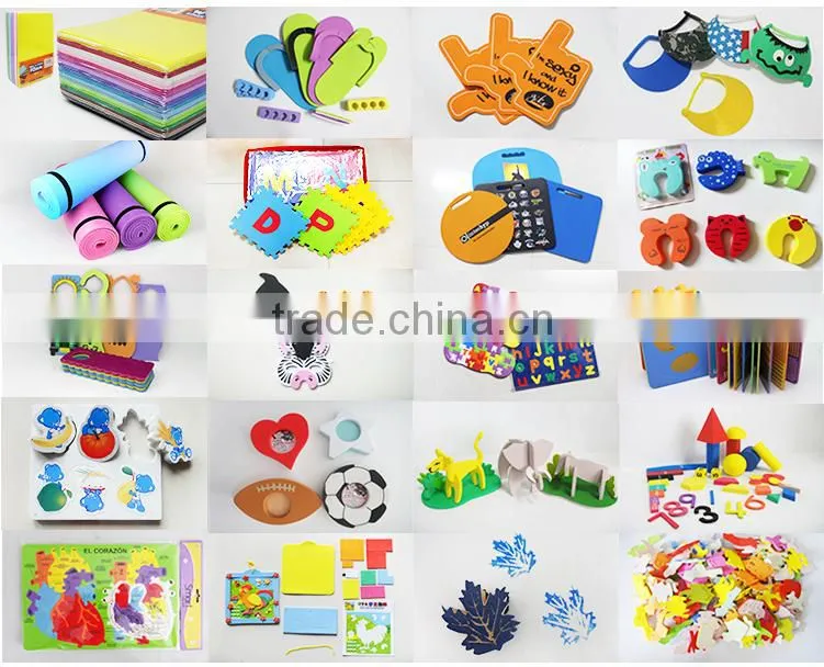 Colorful printed eva foam sheet