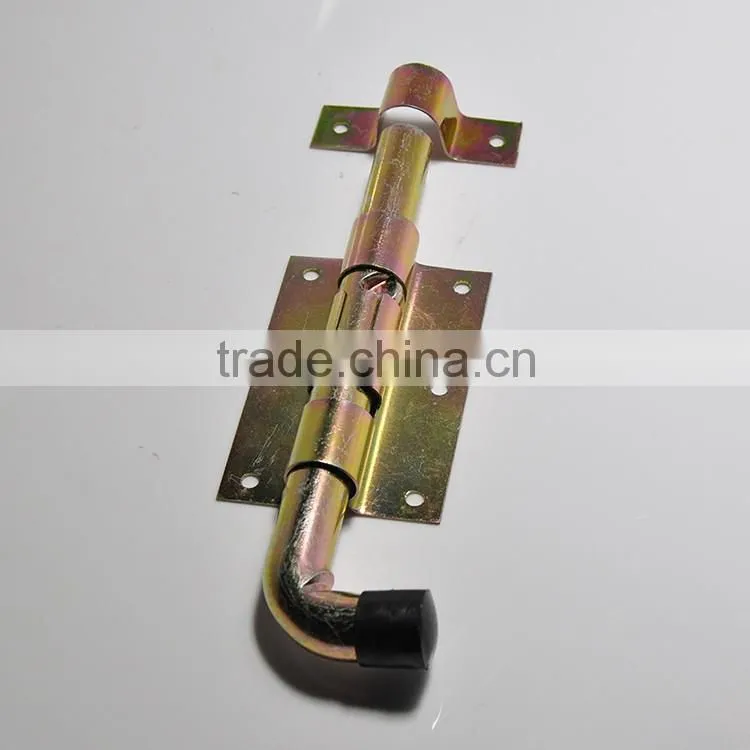 iron material zinc plated wooden sliding door latch types for garden fence