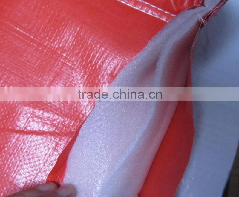 Concrete Curing plastic sheet Insulated Tarpaulin with foam