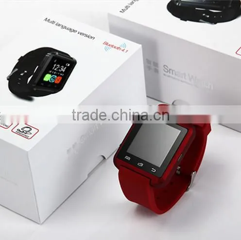 polish hebrew language U8 bluetooth smart watch with ce RoHS