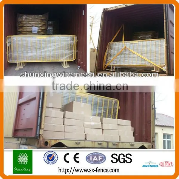 hot-dipped galvanized traffic crowd control barrier(Shunxing factory)