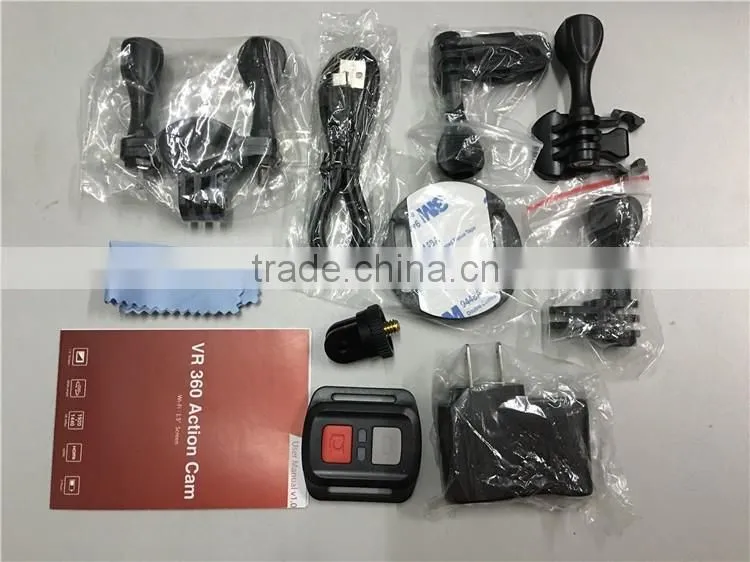 Panoramic Sport DV Action Camera Ultra HD 4K 1.5 Inch LCD IMX179 support TF card storage max 64GB