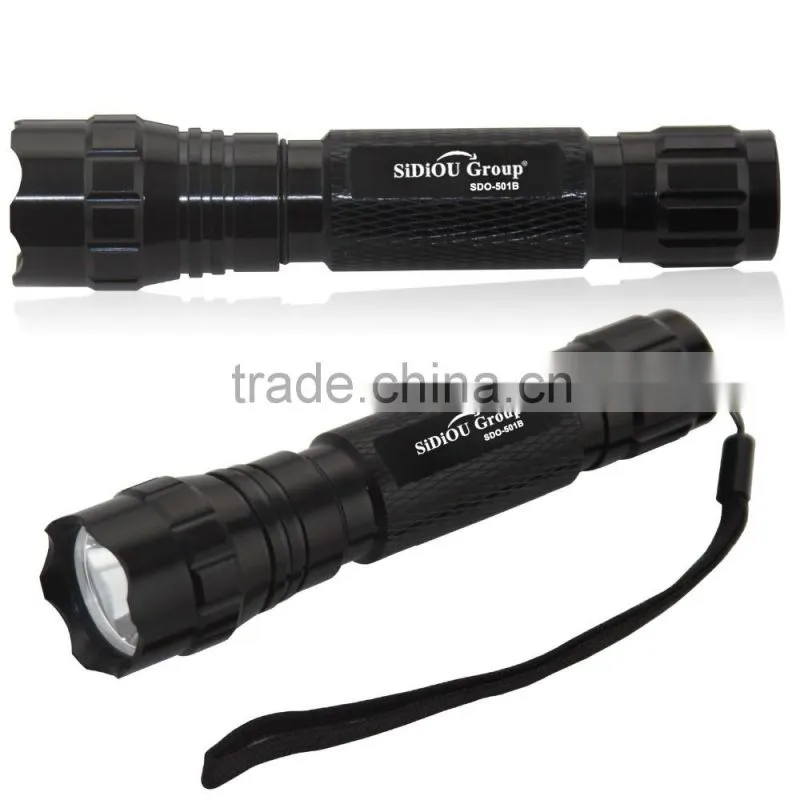 Sidiou Group 501B LED Torch 1 Watt aluminum UV 501 B