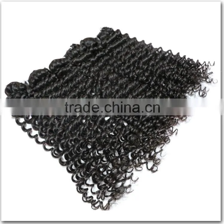 8A Top Grade Real Virgin Brazilian Hair Weave Human Brazilian Tight Curly Hair