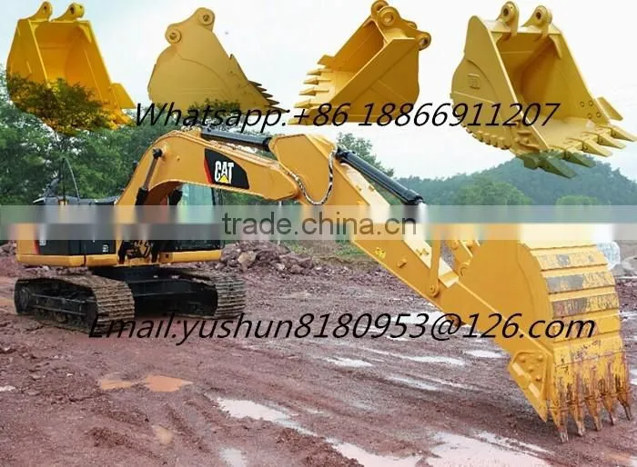 304ECR/304DCR/304CCR Excavator Buckets, Customized 304 Excavator Standard 0.36M3 Buckets for sale