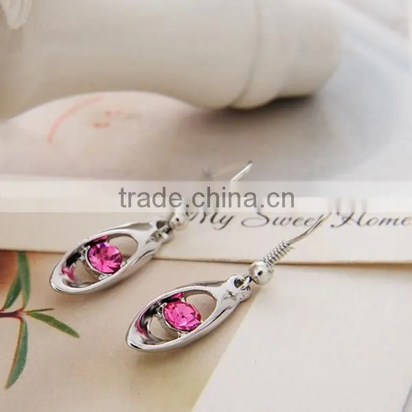 New Design Earring Wholesale Crystal Dangle Earring