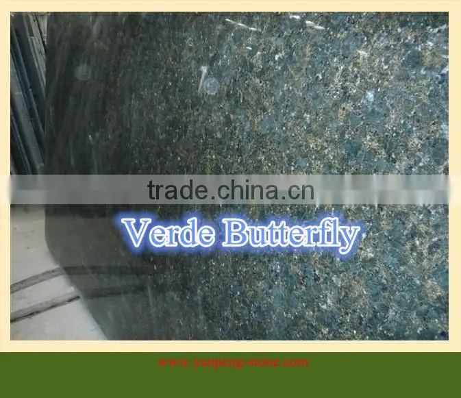 Verde butterfly green granite