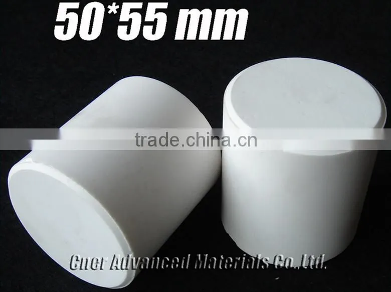 32*32mm high alumina ceramic liner for ceramic rubber liner, 92% Al2O3