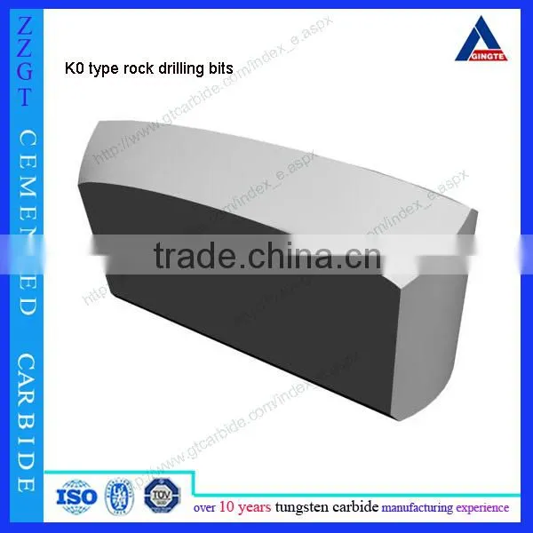 K2 type hard metal for rock drilling tools tungsten carbide drill bits
