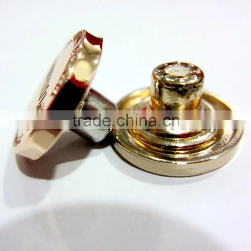 new jeans button/bright rose gold/nice design