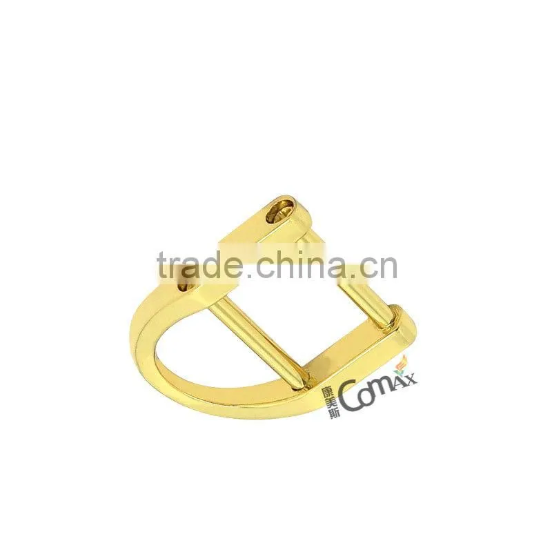 Fashion gold adjustable bag buckle metal hat buckle