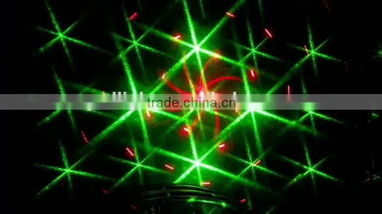 Small twenty pattern home party laser light