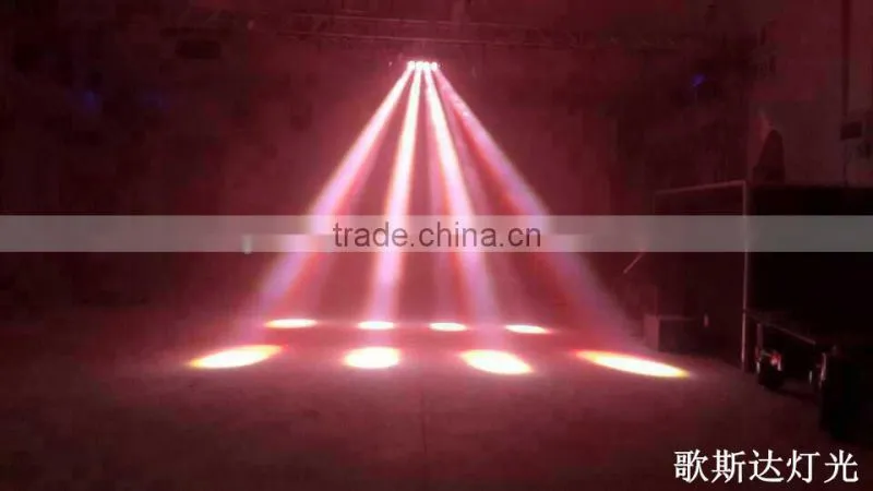 Hot promotion 8*10w full color LED spider light led beam stage light