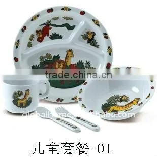 Kids Melamine Division Plate