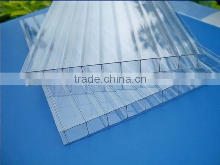Opal Translucent Doublewall polycarbonate pc roof sheet